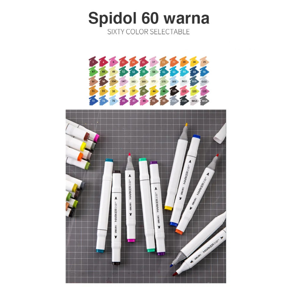 

DELI SKETCH MARKER TWIN MARKER BANYAK WARNA DI JUAL PER PCS 70803 ALAT TULIS SEKOLAH