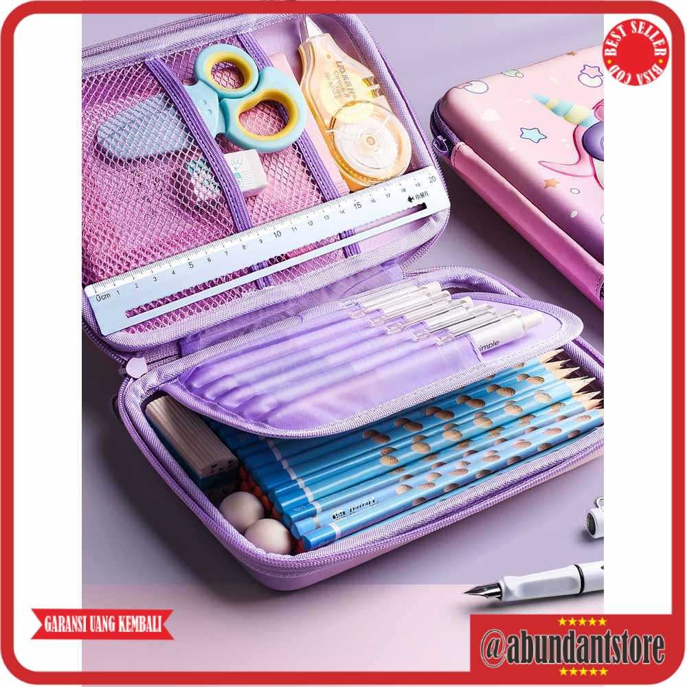 

HSD Tempat Pensil Anak Unicorn Pencil Case Pouch Stationery - A1