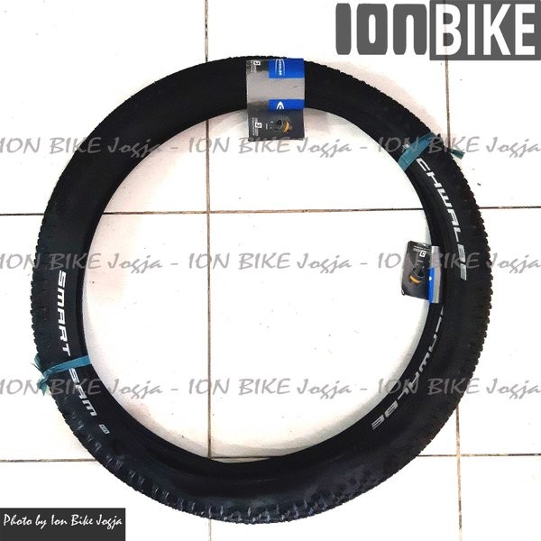 Ban Luar Schwalbe Smart Sam 27.5 x 2.25 WIRED Sepeda MTB Gunung 27.5x2.25 225 220 SmartSam Crossmark