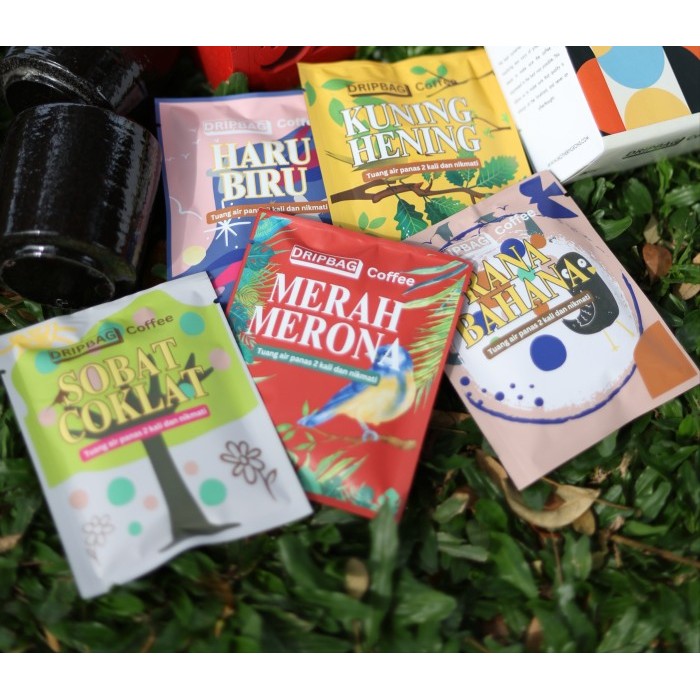 

READY STOCK!!! DRIPBAG Specialty Drip Coffee (assorted 5 bags inside)