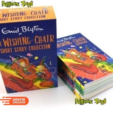 Enid Blyton A Wishing Chair 8 Books Adventure Colour Adventure Buku
