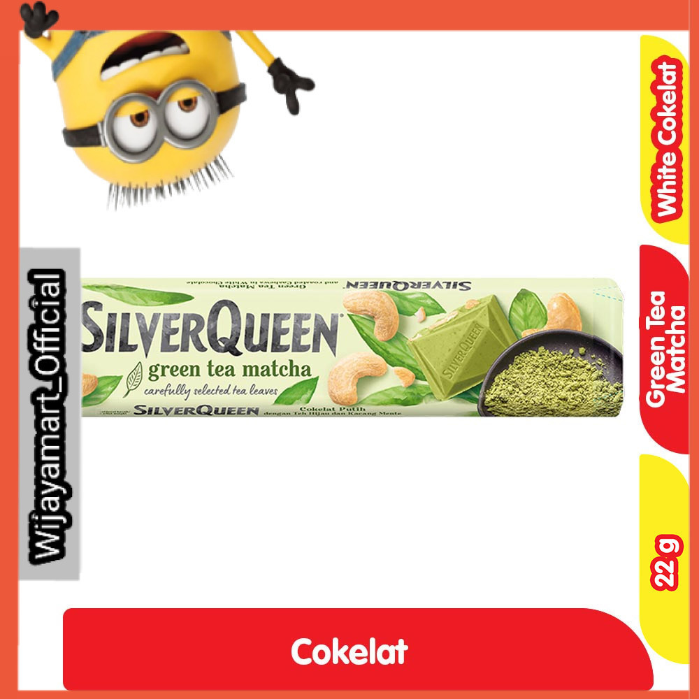 

SilverQueen White Cokelat Green Tea Matcha 22 g