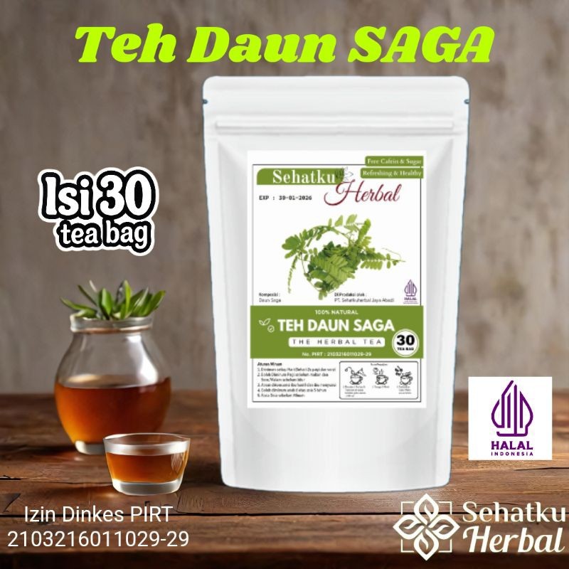 

SEHATKUHERBAL Teh Daun Saga : Teh Daun Sage isi 30 tea bag