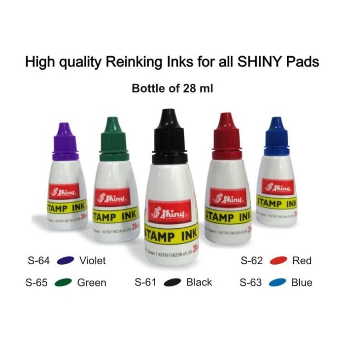 

PRODUK TERMURAH Tinta Stempel Shiny 28 ml - Biru
