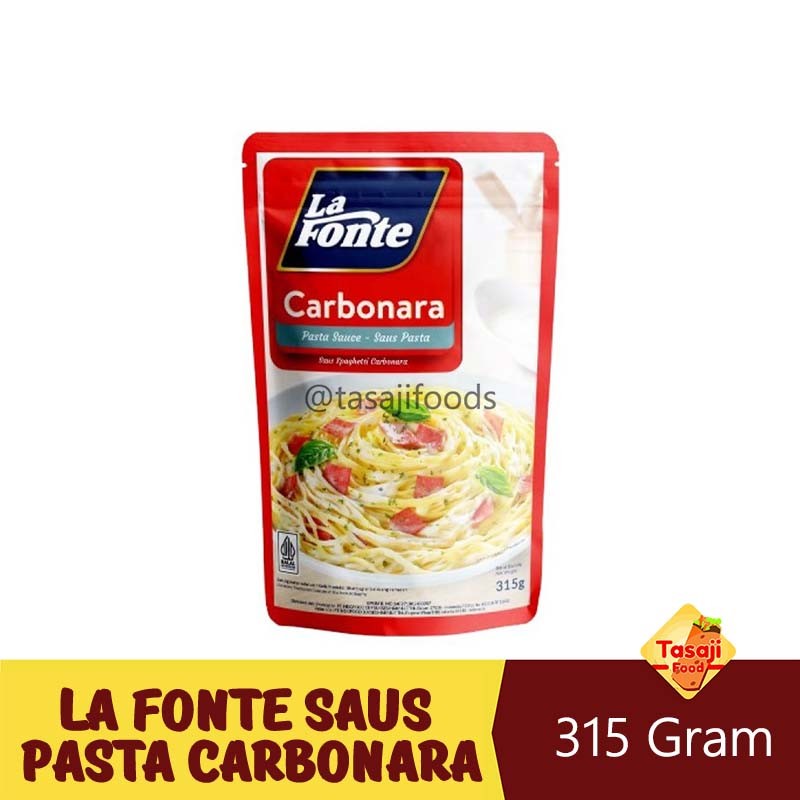 

La Fonte Saus Pasta Carbonara 315 Gram