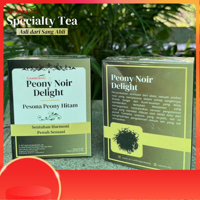 

Gamboeng Specialty Tea: Peony Noir Delight (Black Tea/Teh Hitam)