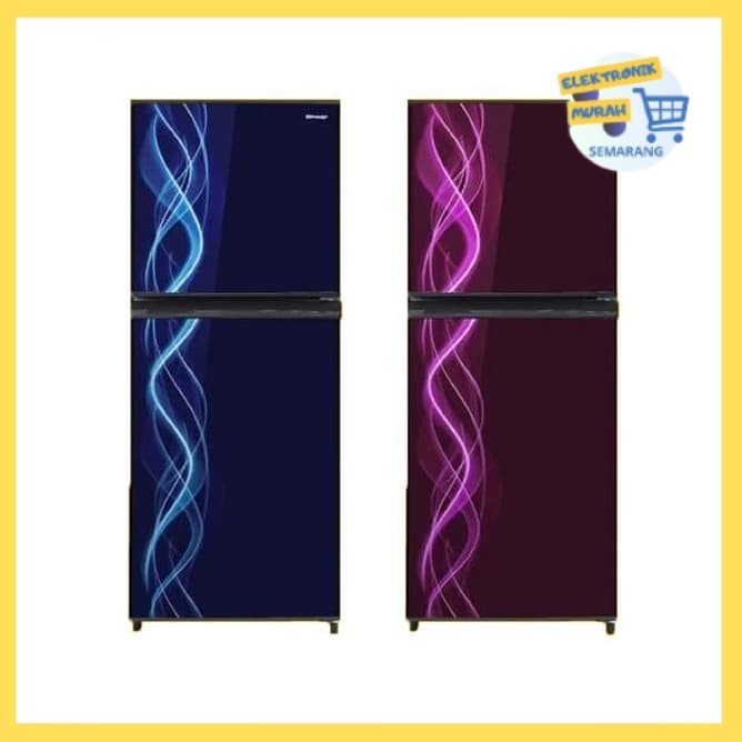 Kulkas SHARP SJ-197ND VP/VB 2 Pintu SJ197ND [EMS]