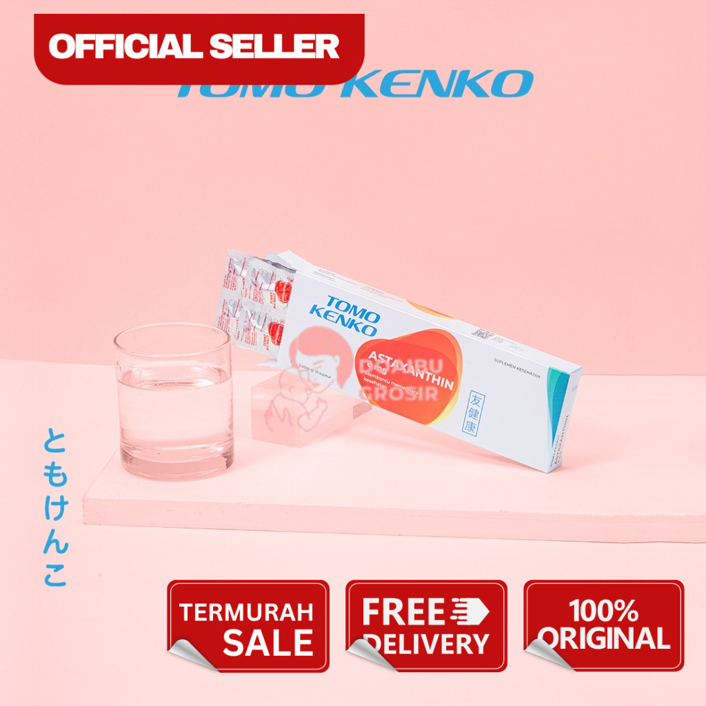 Tomo Kenko Astaxanthin 6 mg  | Daya Tahan Tubuh