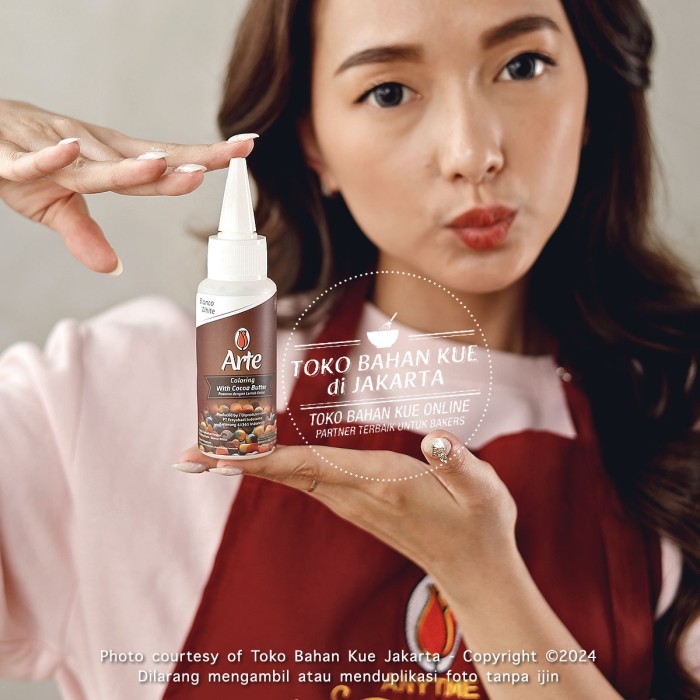 

Tulip Chocolate Coloring ARTE BIANCO WHITE - Cocoa Butter Warna Putih