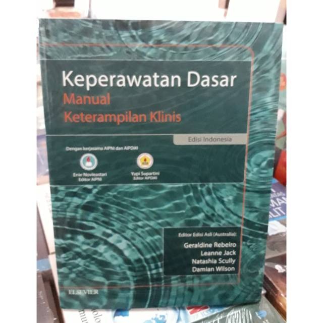 buku original keperawatan dasar manual keterampilan klinis