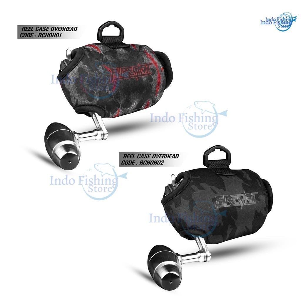 TEMPAT REEL OH FIRECAST SARUNG REEL OVERHEAD REEL POUCH OH REEL CASE PEMBUNGKUS REEL