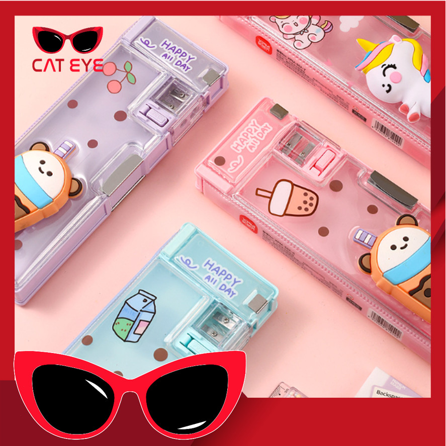 

PROMO - S5945 Kotak Pensil Case Magnet Untuk Anak Tk & Sd / Kotak Pensil Anak Lengkap Dengan Peruncing / Tempat Pensil Karakter