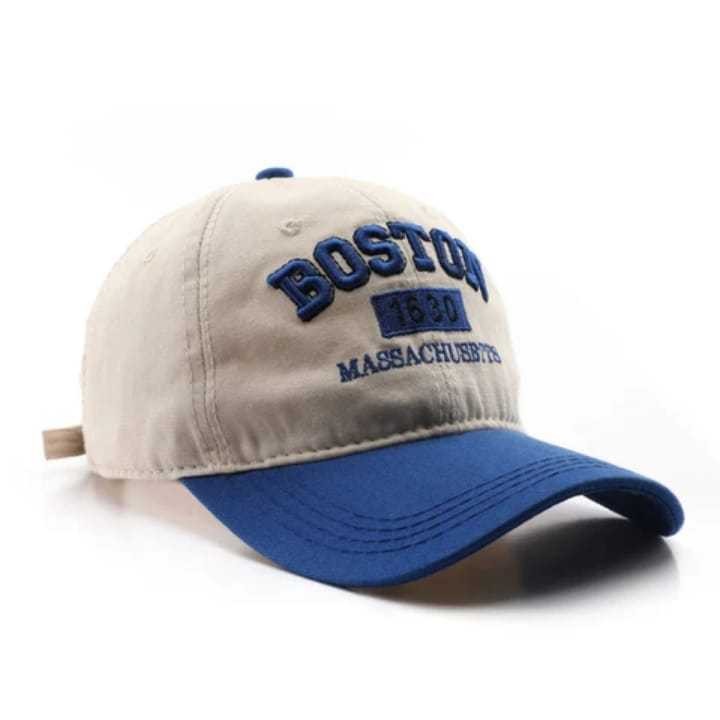 TOPI BOSTON KOMBINASI PRIA WANITA - BASEBALL CAP BOSTON TOPI TERPOPULER
