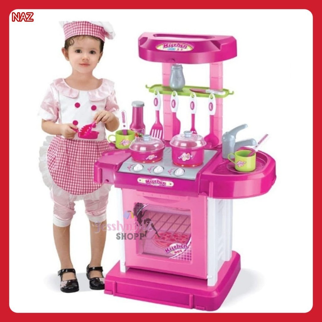 MAINAN ANAK PEREMPUAN KITCHEN SET BESAR/MAINAN MASAK MASAKAN BESAR 008