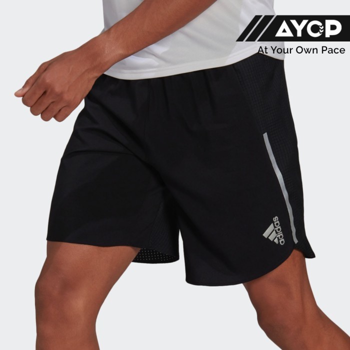 JUMANT Adidas Designed 4 Running Men’s Running Shorts.- Black - S
