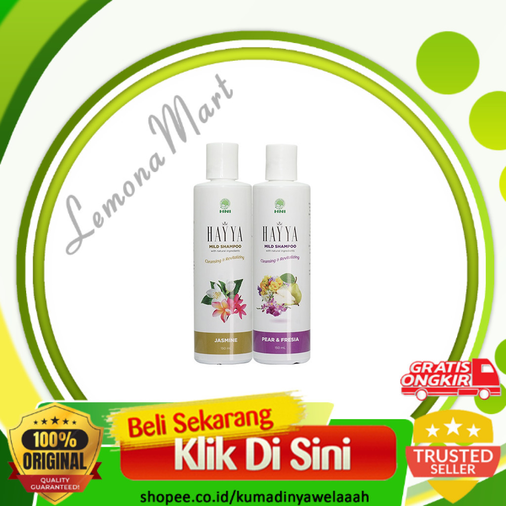 HAYYA MILD SHAMPOO / SAMPO / SHAMPO HNI HPAI HK0-Lemonamart