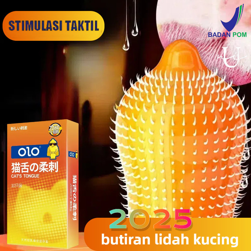 VERYSTORE Kondom gerigii kasar kondom gerigii besar kondom bergrigi 10pc/Box ringbergerigi sutra ber