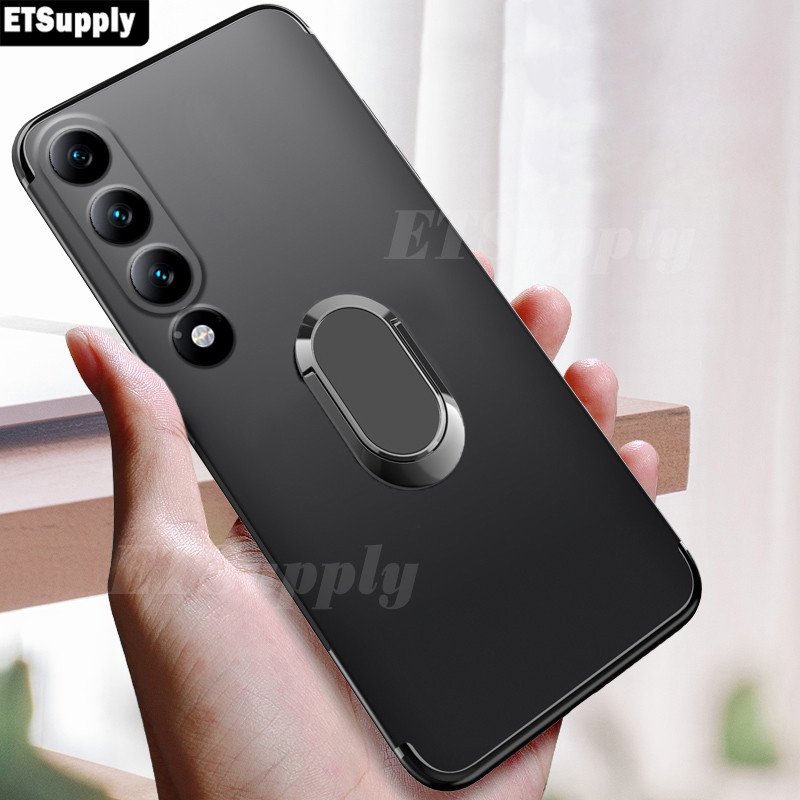 Phone case Meizu 20 Infinity Soft Silicone Matte Full Protector Shockproof Car Adsorb Holder Ring Ba