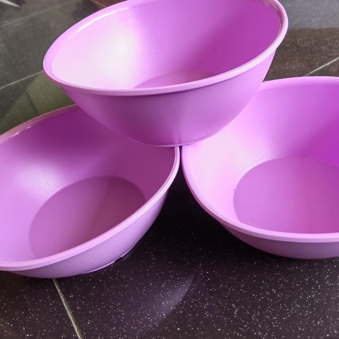 legacy bowl tupperware - ungu muda