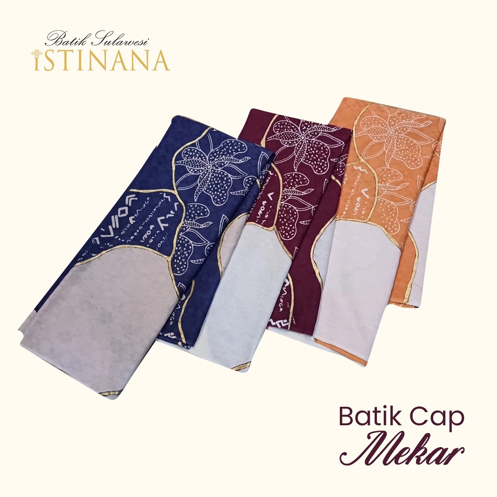 Kain Batik Cap MEKAR