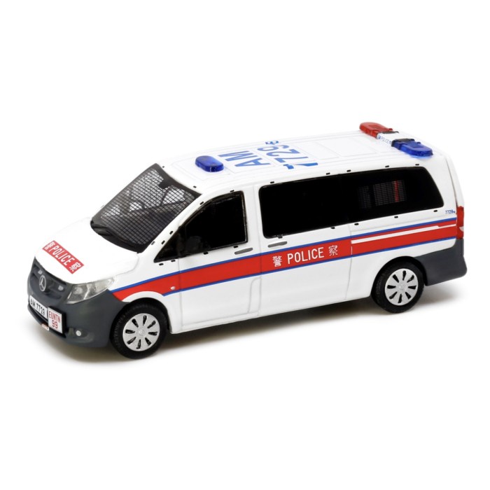TOY27 Tiny City Die-cast Model Car 109 - MERCEDES-BENZ Vito Police