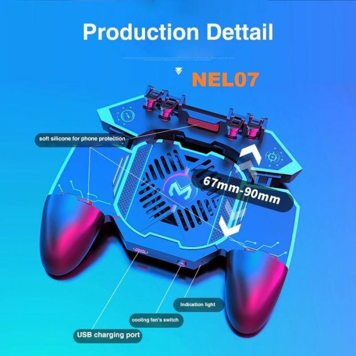 MEMO AK-88 GAMEPAD 6 FINGER PLAY