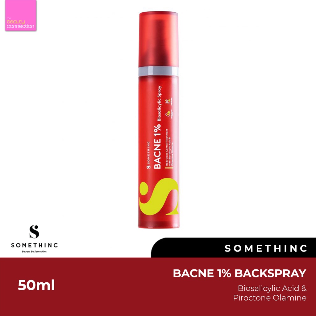 SOMETHINC Bacne 1% Biosalicylic Spray - Spray Jerawat Badan & Jerawat Punggung