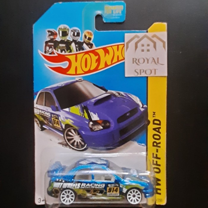 Hot Wheels Hotwheels Subaru Impreza WRX HW OFF-ROAD USA Card hw83