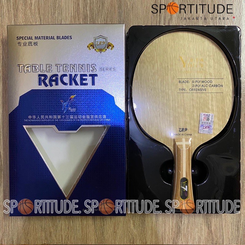 Kayu Pingpong 729 Arylate Carbon Blade Pingpong 729 Friendship Carbon