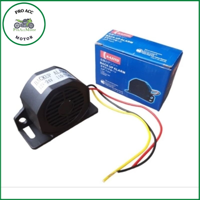 Klakson Alarm Mundur 2 Suara 12 Volt 24 Volt Mobil Truk Rem MoTor