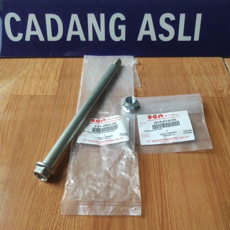as swing arm dan baut satria fu karbu injeksi thunder 125 original sgp 61211-25G20