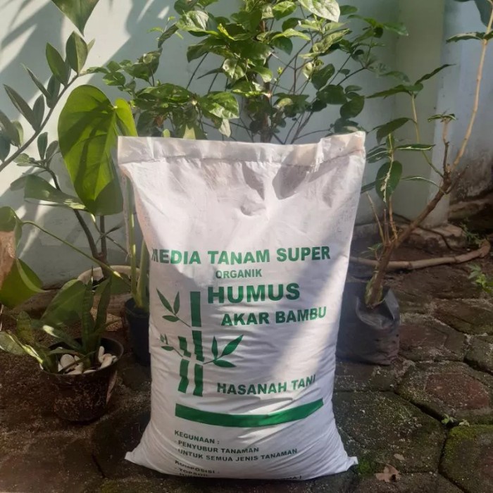 agodacollection87_mall [Promo COD] media pupuk organik Humus Akar Bambu PGPR tricoderma,rizobium