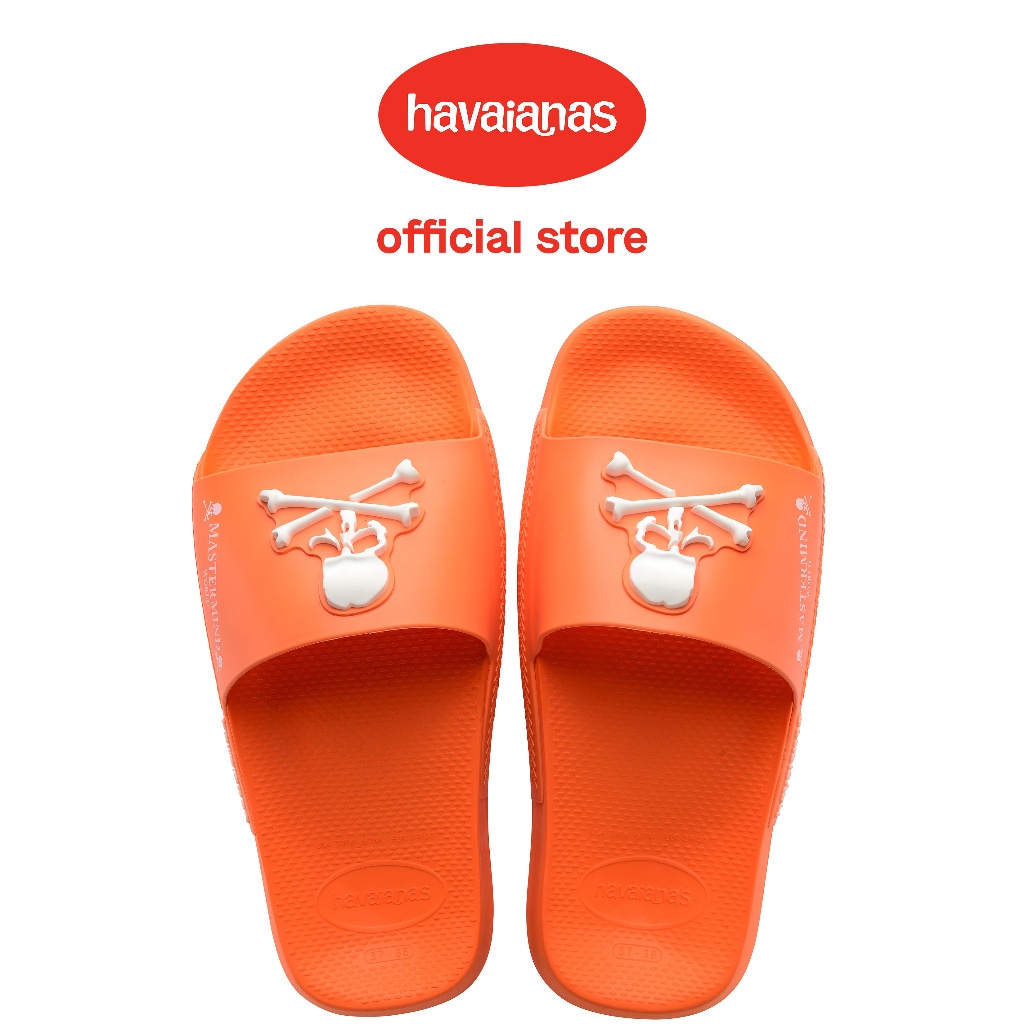 Sandal Jepit Havaianas 5735 Slide Mastermind - Begonia Orange - Sandal Pria -Import 100% ORIGINAL