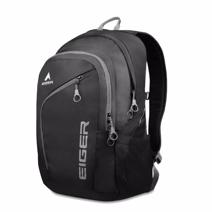 Tas Ransel Eiger Vanadium 22L Tas Laptop Daypack Backpack Tas Punggung - Hitam