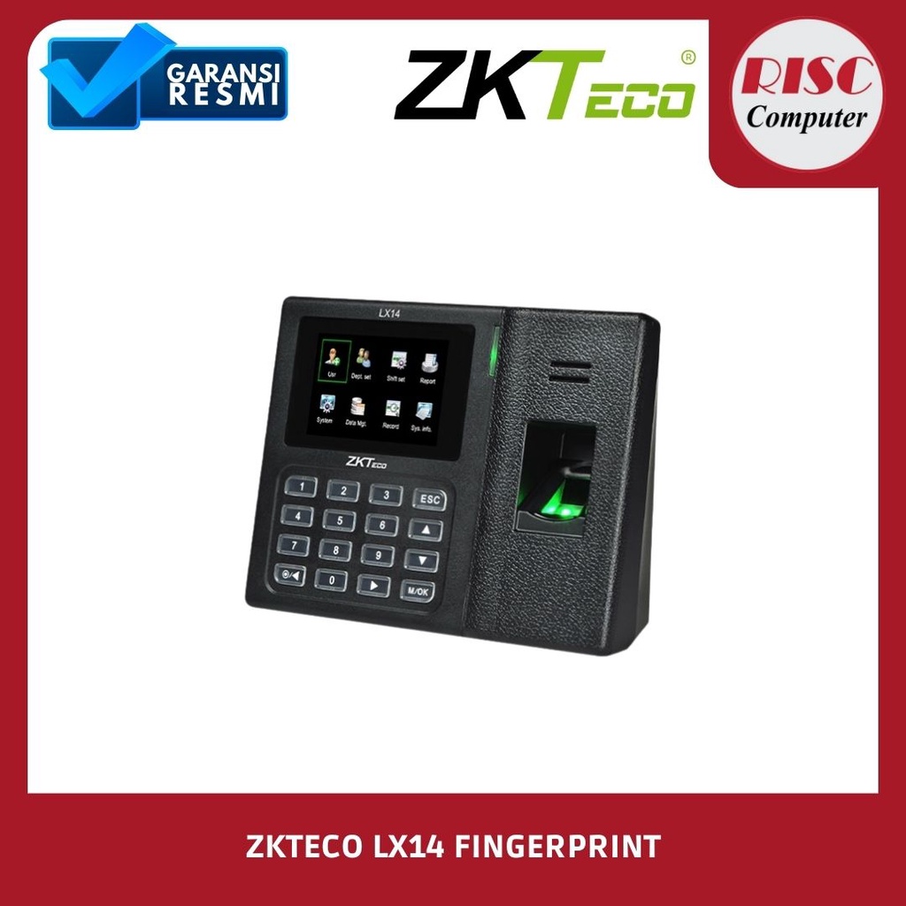 ZKTECO LX14 Fingerprint USB Mesin Absensi Sidik Jari