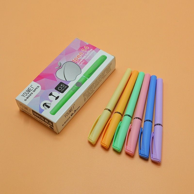 

Pulpen Ipen14 Youmei G-8023 Pastel (12pc)