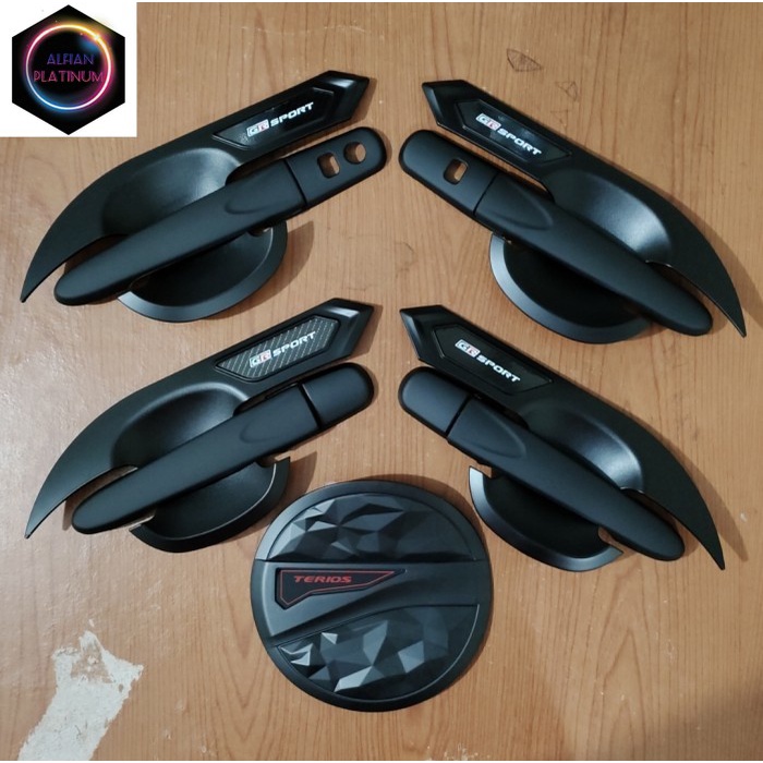 Paket Komplit Outer Handle Tank All New TERIOS 2018 - 2021 GR Sport Variasi mobil