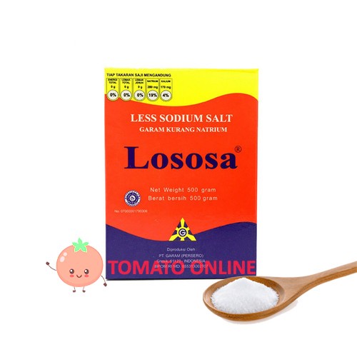 

New Produk Terlaris Lososa / Garam Diet Rendah Natrium / 500 g gr gram 500gr