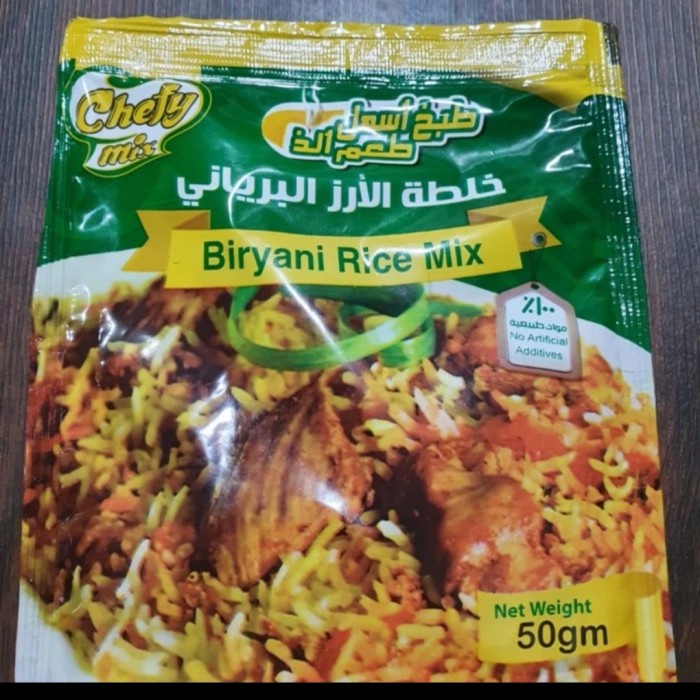 

Produk Terbaru MurMer Bumbu Briyani Impor Asli Mesir