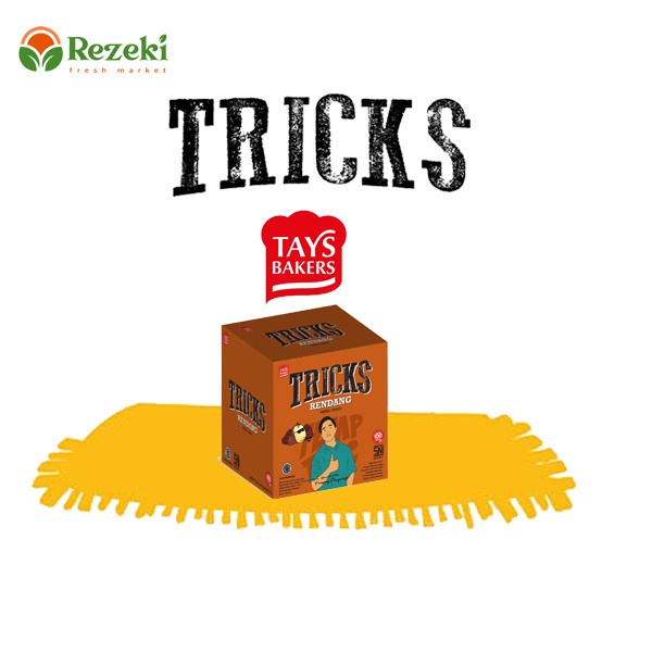 

Tricks Baked Crips Kentang Snack Rendang[ 10s@ 18gr ]