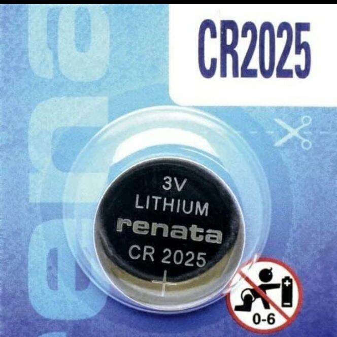batrai renata original cr2025 lithium battery cr2025 3v