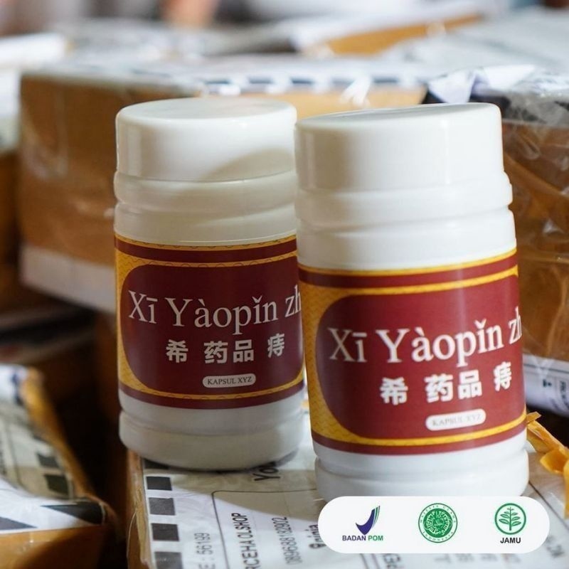 XI YAOPIN ZHI Xi Yaopin Zhi Obat Wasir Cina Ampuh Ambeien Kapsul Original Obat Wasir Ambeien
