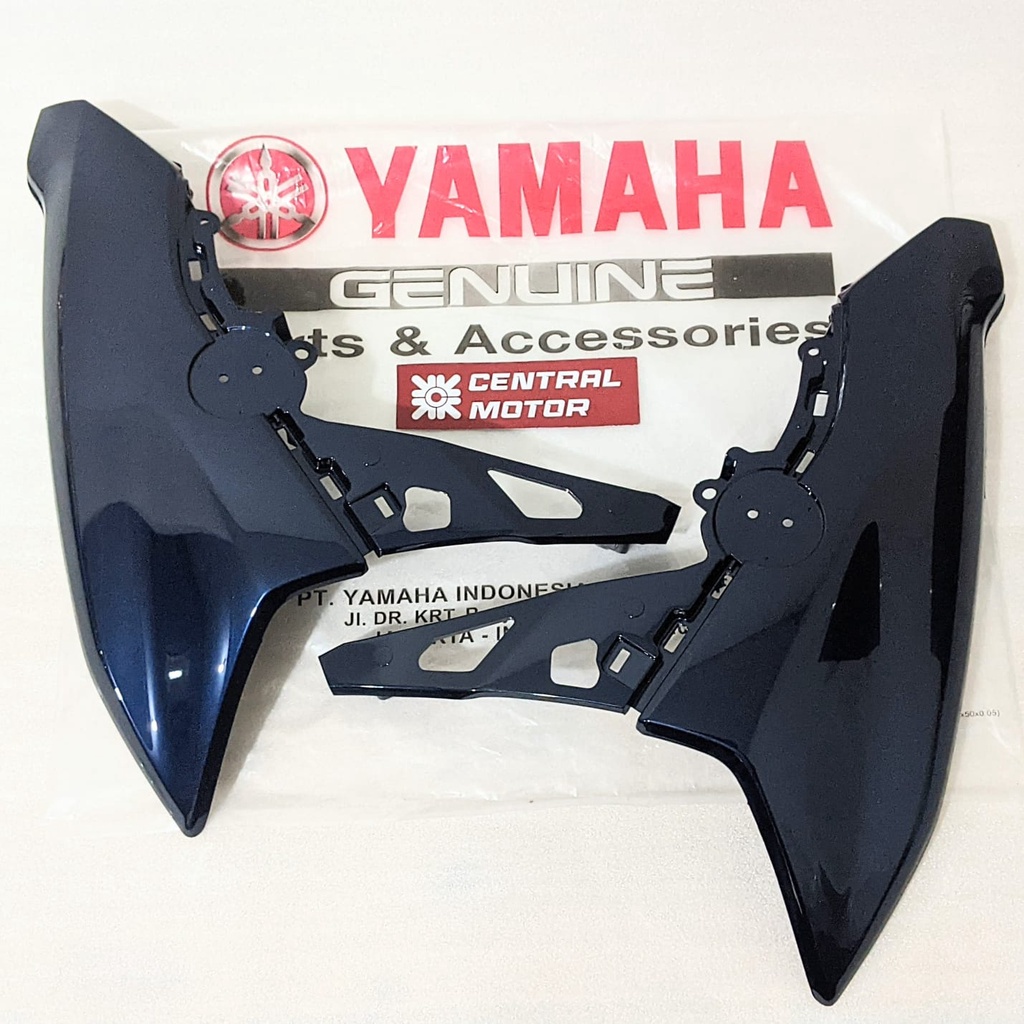 Sayap Depan Mio Gear Tebeng Samping Depan Body Bodi Biru Tua Dongker Metalik Glossy Original Yamaha 