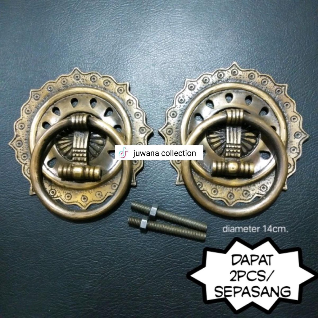 Handle pintu tarikan pintu antik