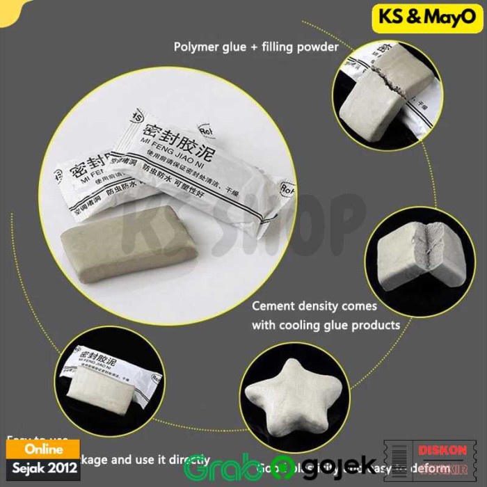 Penambal Lubang Multifungsi Dempul Tembok Ajaib