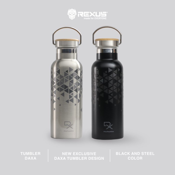 Rexus Tumbler Daxa / Botol Daxa - Putih