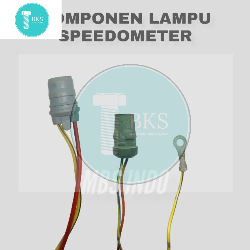 FITING RUMAH LAMPU SPEEDOMETER UNIVERSAL BESAR KECIL SKUN BULAT SPEDOMETER KOMPONEN SPEEDOMETER UNIV