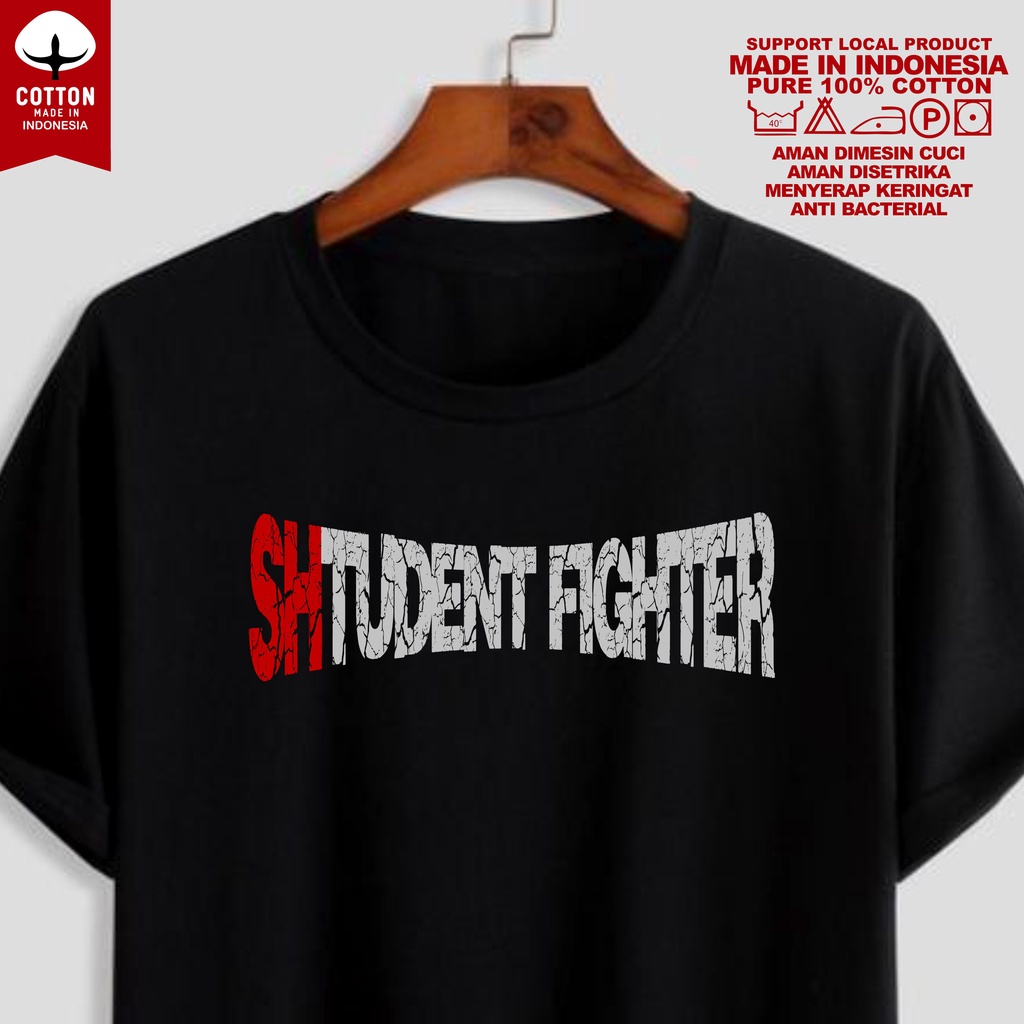 KAOS SETIA HATI TERATE SHTUDENT FIGHTER KAOS  DISTRO PASHTER KAOS PSHT RAJA TEGA TERATE