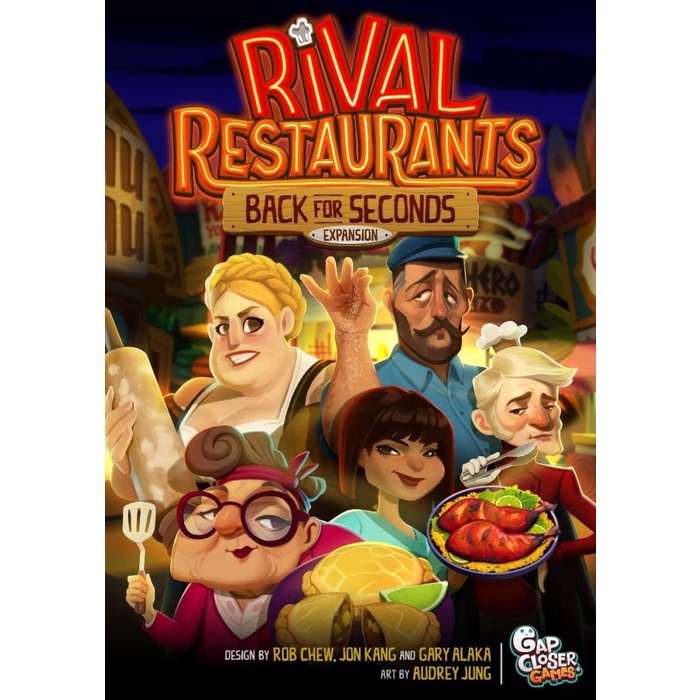 Rival Restaurants: Back for Seconds Board Game Expansion