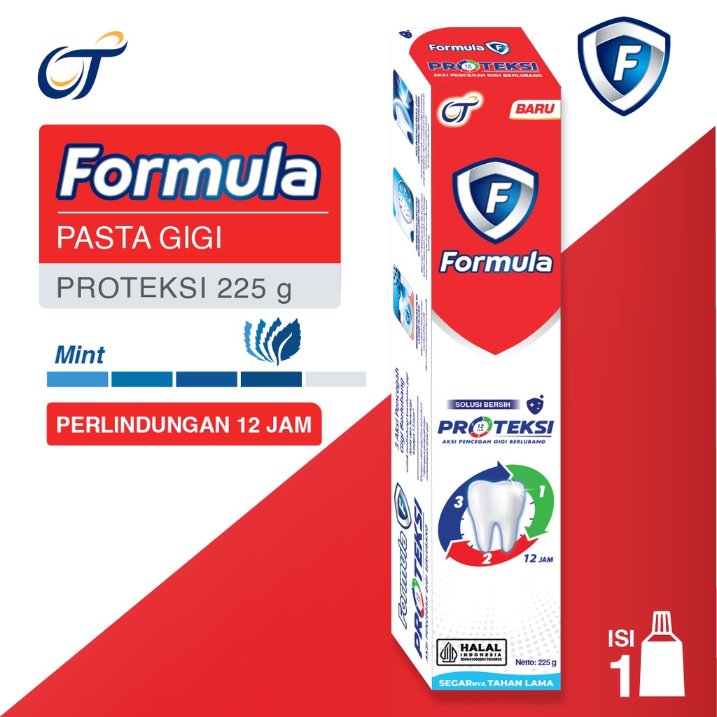 FORMULA PASTA GIGI PROTEKSI 225G - [1 Pcs]